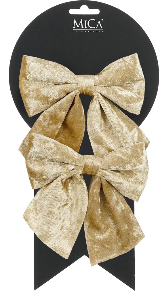 JÕULUKAUNISTUS MICA DECORATIONS LIPS 2TK KREEMIKAS