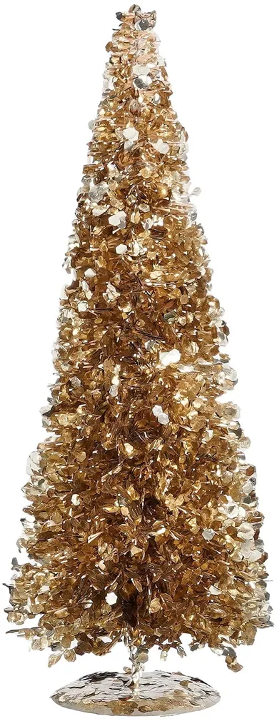 JÕULUKUJU MICA DECORATIONS KUUSK 40X15CM METALNE