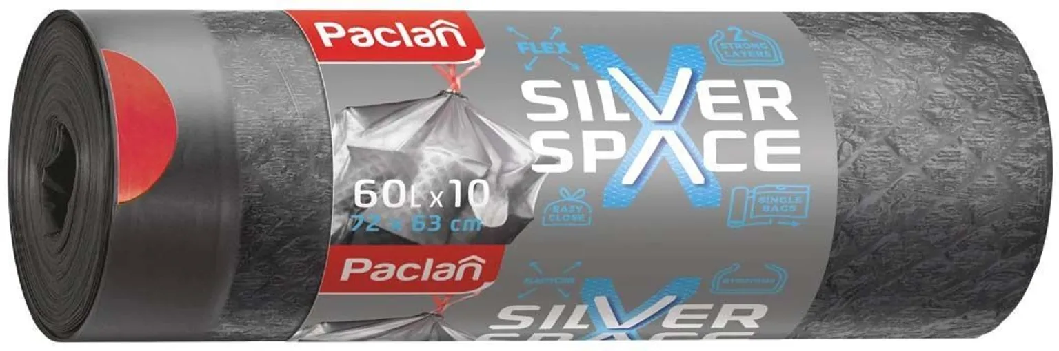 PRÜGIKOTT PAELAGA PACLAN SILVER SPACE 60L, 10TK RULLIS