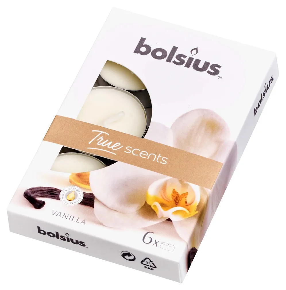 LÕHNA-TEEKÜÜNAL BOLSIUS 4H, VANILJE 6TK PAKIS