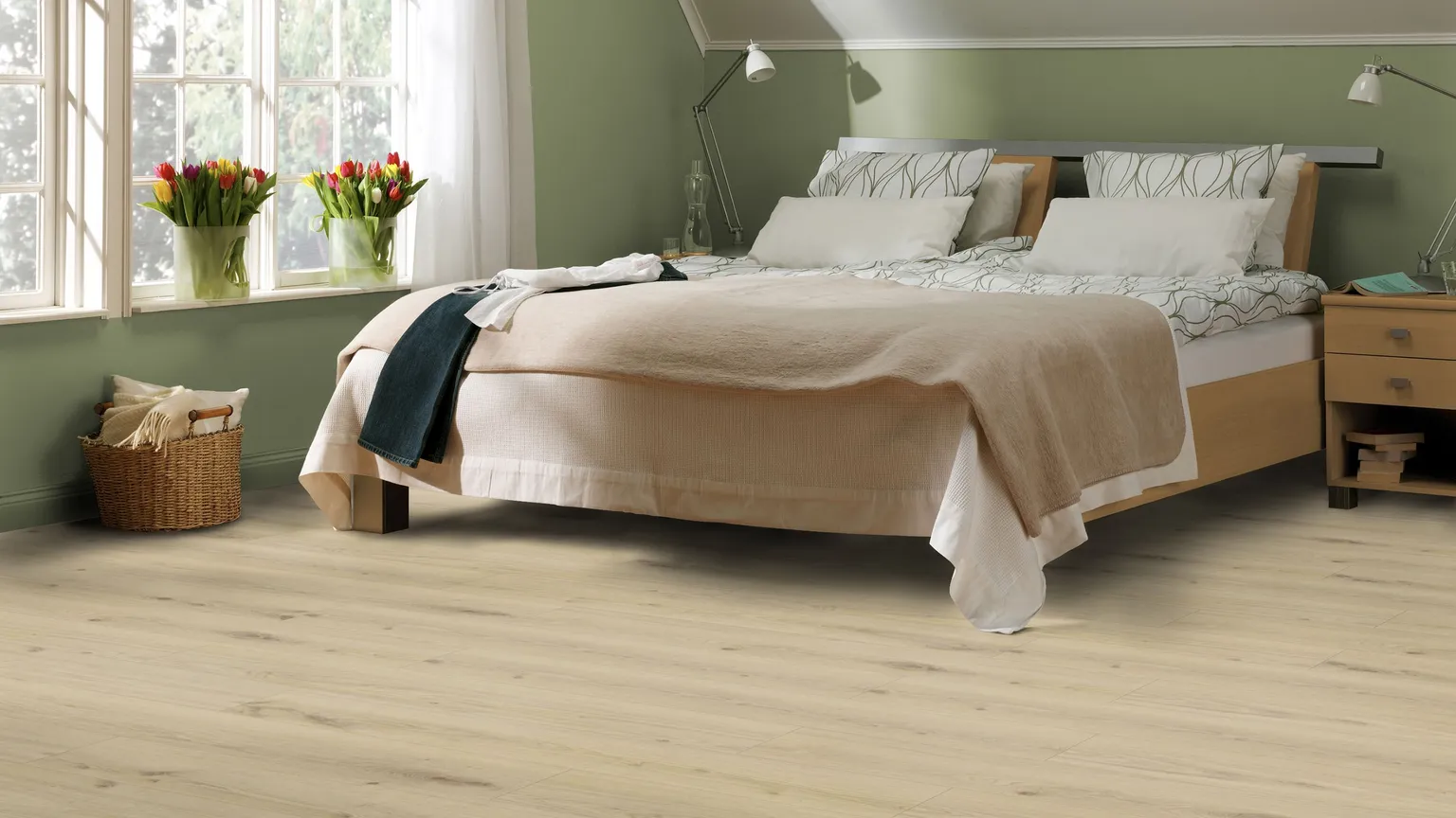 VINÜÜLPARKETT TARKETT 5,25MM OAK BEIGE 1-LIPP 2,43M2/PK