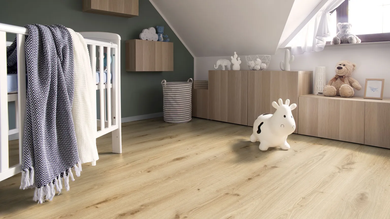 VINÜÜLPARKETT TARKETT 5,25MM OAK LIGHT BROWN 1-LIPP 2,43M2/PK