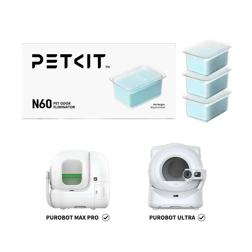 LEMMIKLOOMADE LÕHNAEEMALDAJA PETKIT N60, 3TK