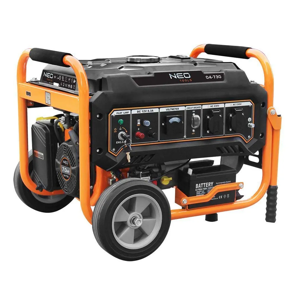 GENERAATOR 2,8-3KW, 1-FAAS, 15L PAAK, AVR