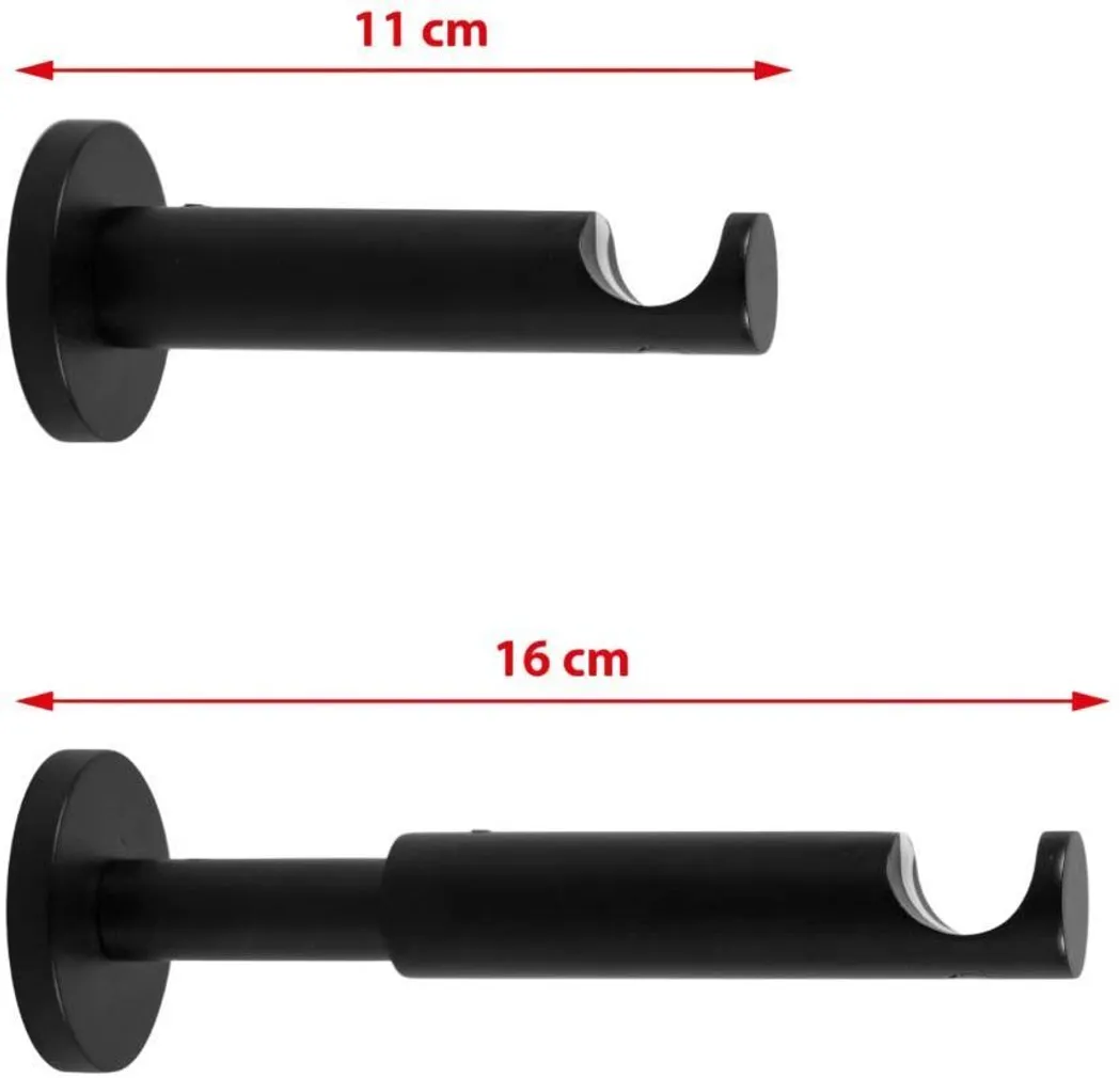 KARDINAPUU HOIDJA DEKORIKA ASPEN-NOVA ÜHEREALINE 11-16CM MUST
