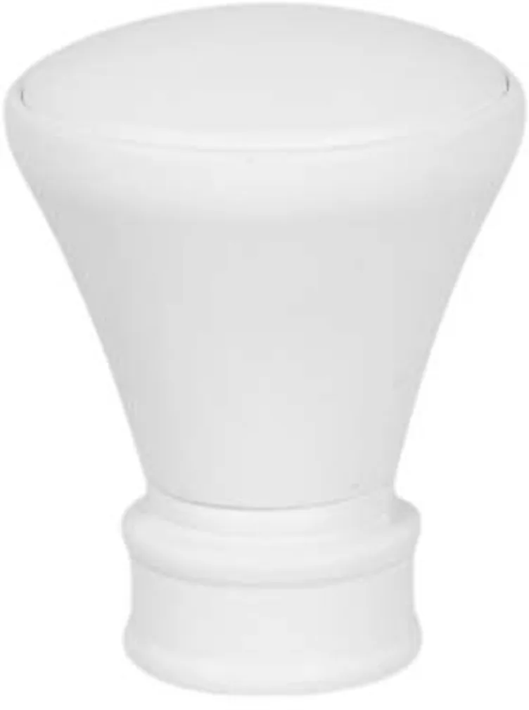 KARDINAPUU OTSIK DEKORIKA TORINO Ø19MM VALGE 2TK PAKIS