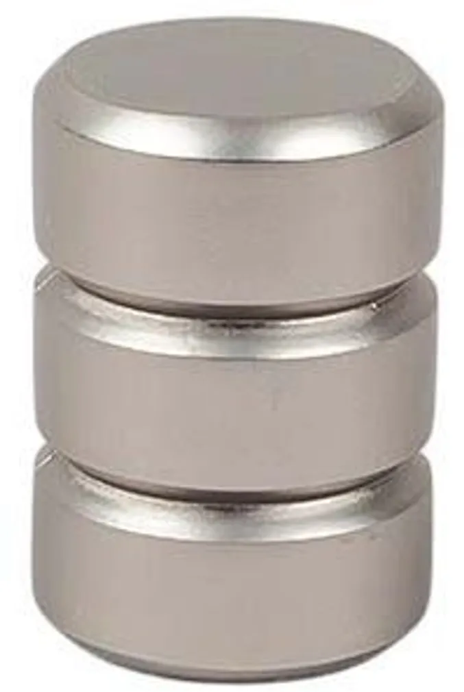 KARDINAPUU OTSIK DEKORIKA FANO HÕBEDANE Ø19MM MATT 2TK PAKIS