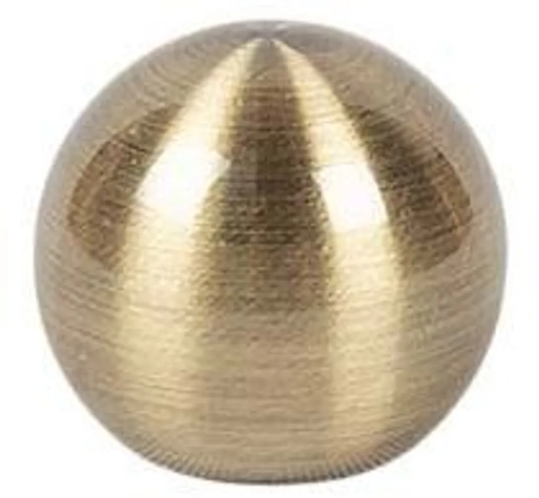 KARDINAPUU OTSIK DEKORIKA KULA LÄIKIV ANTIIK Ø19MM KULDNE 2TK PAKIS