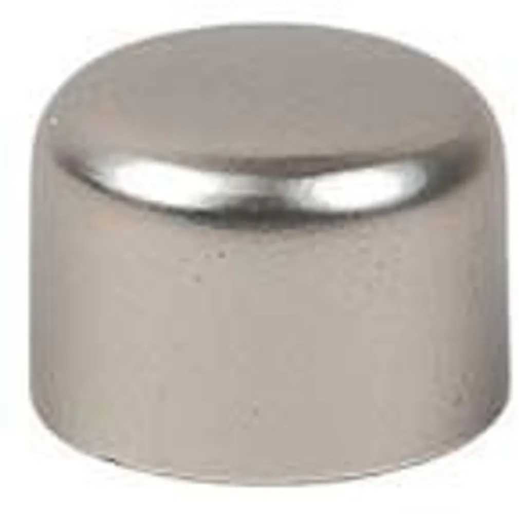 KARDINAPUU OTSIK DEKORIKA PICOLO Ø16MM HÕBEDANE MATT 2TK PAKIS