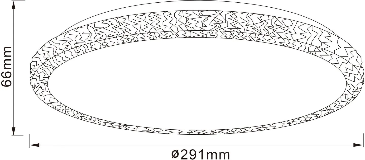 PLAFOON BRILLIANT DASIE LED 20W 4000K VALGE/KLAAS