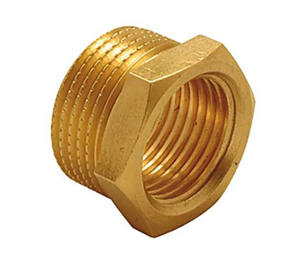 AHENEV NIPPEL MESSING 1/4"SK X 3/8"VK