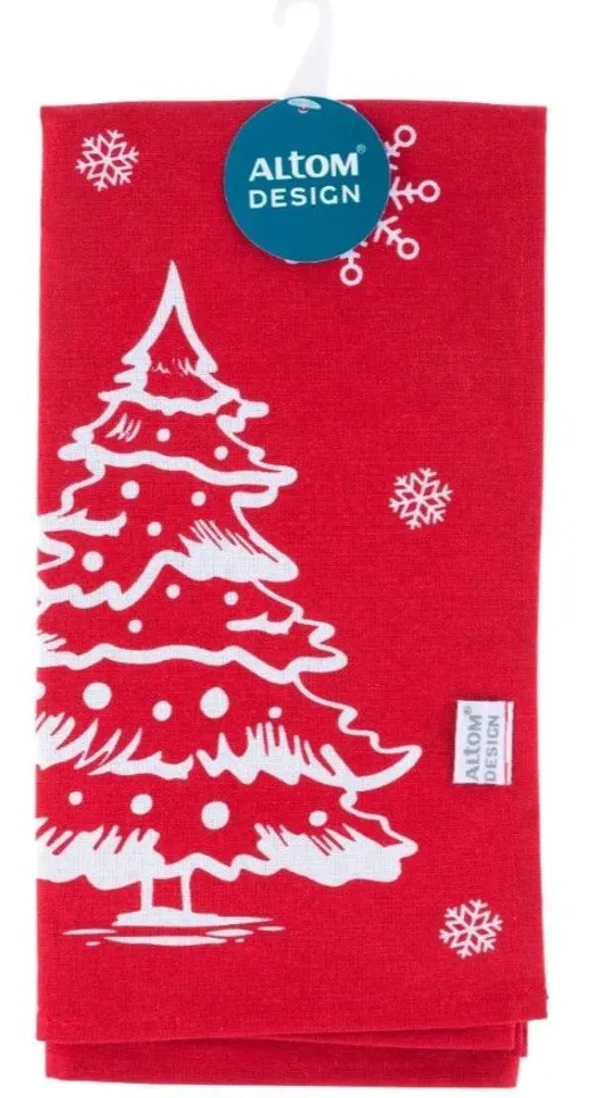 KÖÖGIRÄTIK ALTOM DESIGN JÕULUD 45X60CM PUNANE