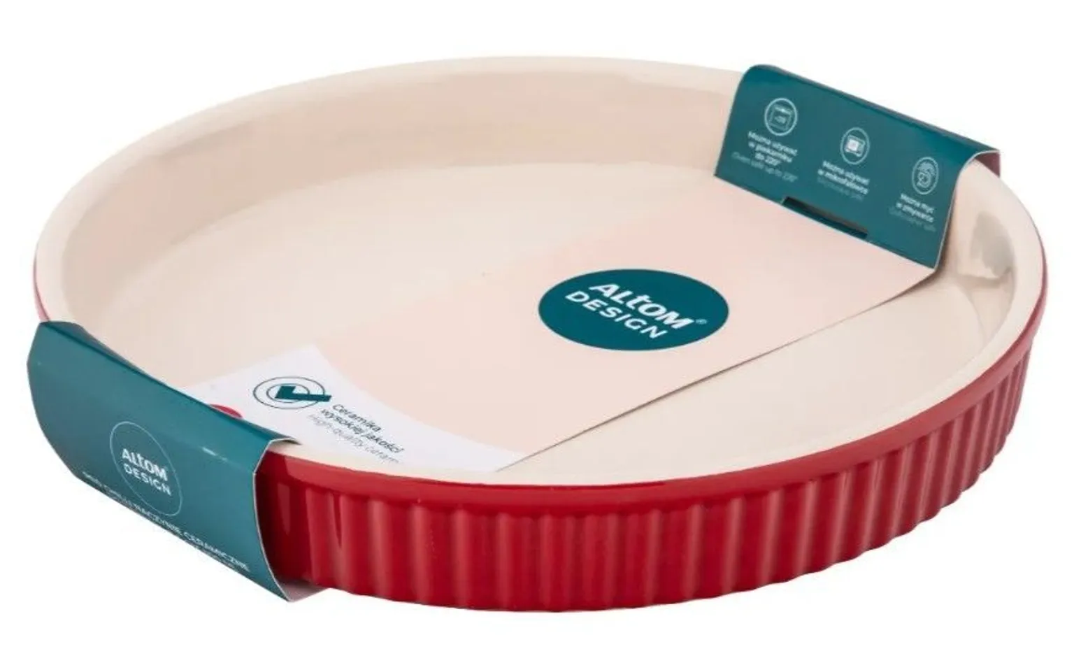 PIRUKAVORM ALTOM DESIGN KERAAMILINE CHILLI Ø24CM PUNANE