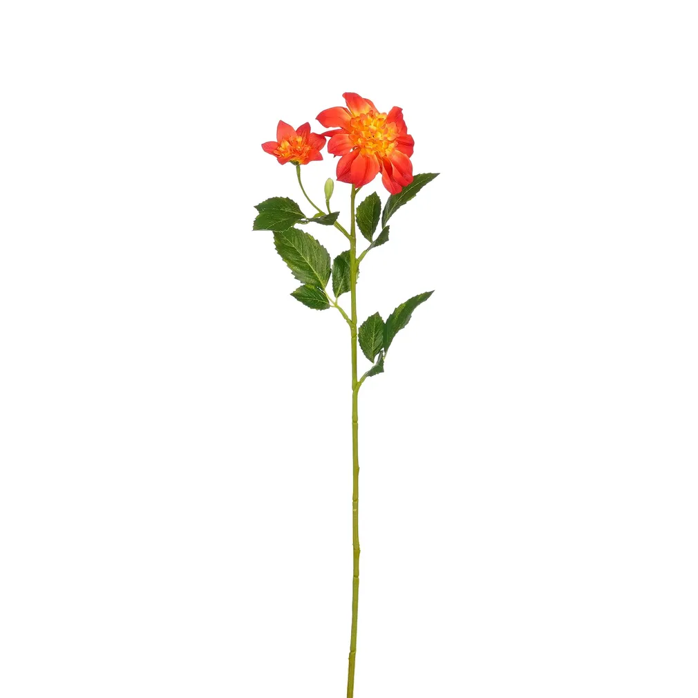 KUNSTLILL MICA DECORATIONS DAALIA 59CM ORANŽ