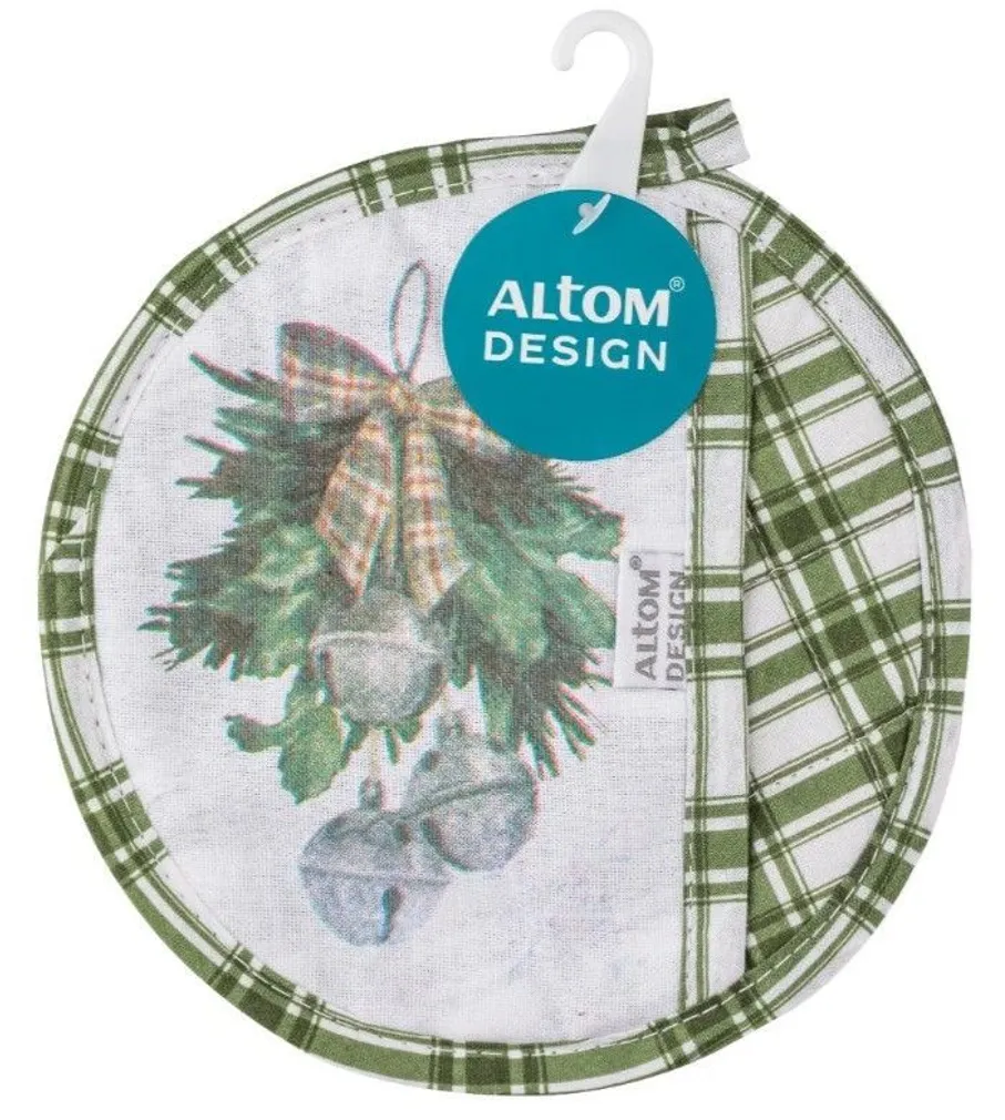 PAJALAPP ALTOM DESIGN AISAKELL Ø18CM VALGE/ROHELINE