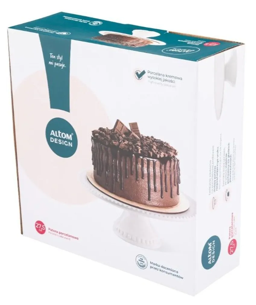 KOOGIALUS ALTOM DESIGN 27,5X9,7CM VALGE