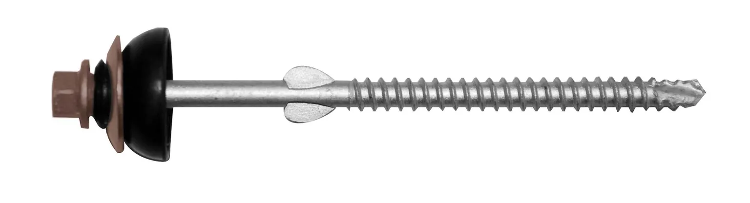 KRUVI 6.4X110MM PUIDULE SCR-W PRUUN 100TK PAKIS