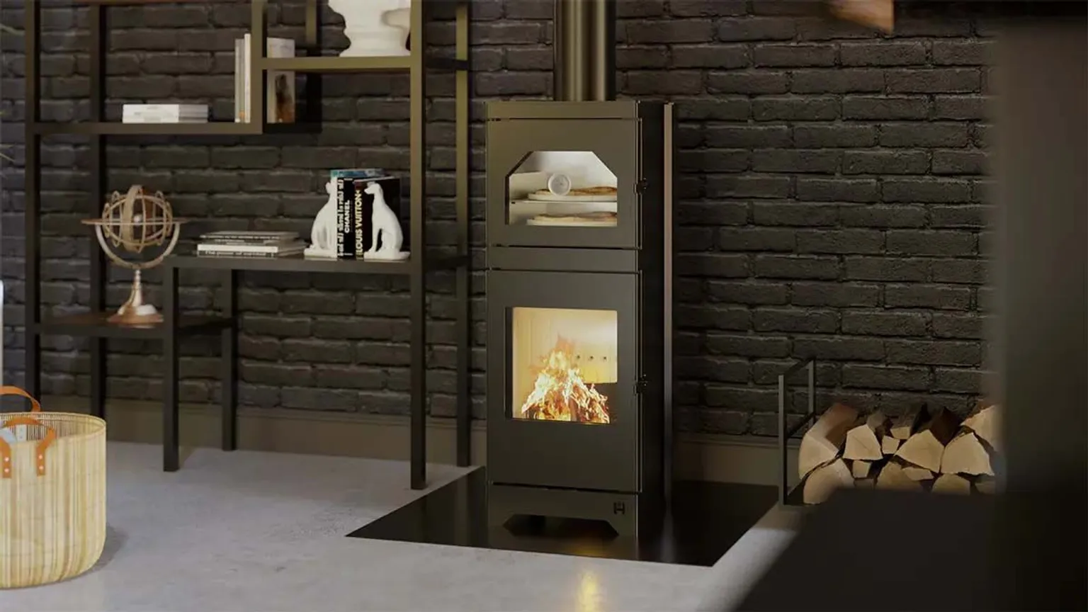 AHJUGA KAMIN HITZE LYNX 6,5KW