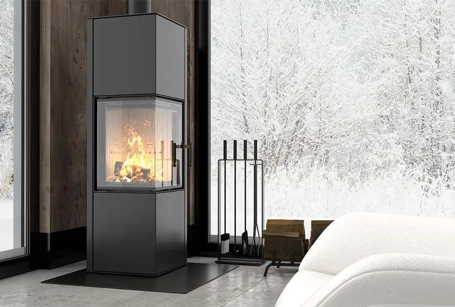 KAMIN HITZE VEGAS 7KW, MUST