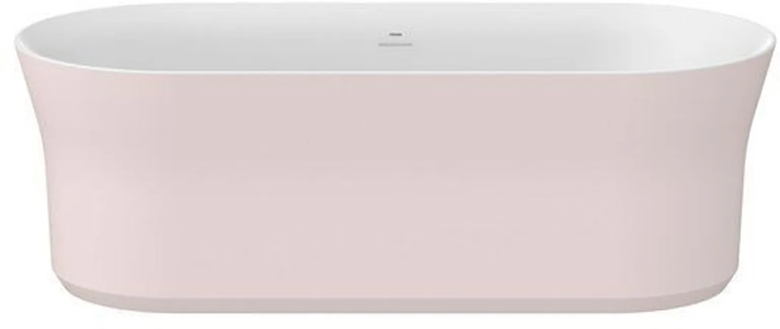 AKRÜÜLVANN RAVAK YPSILON 180X80CM ALABASTER PINK/VALGE