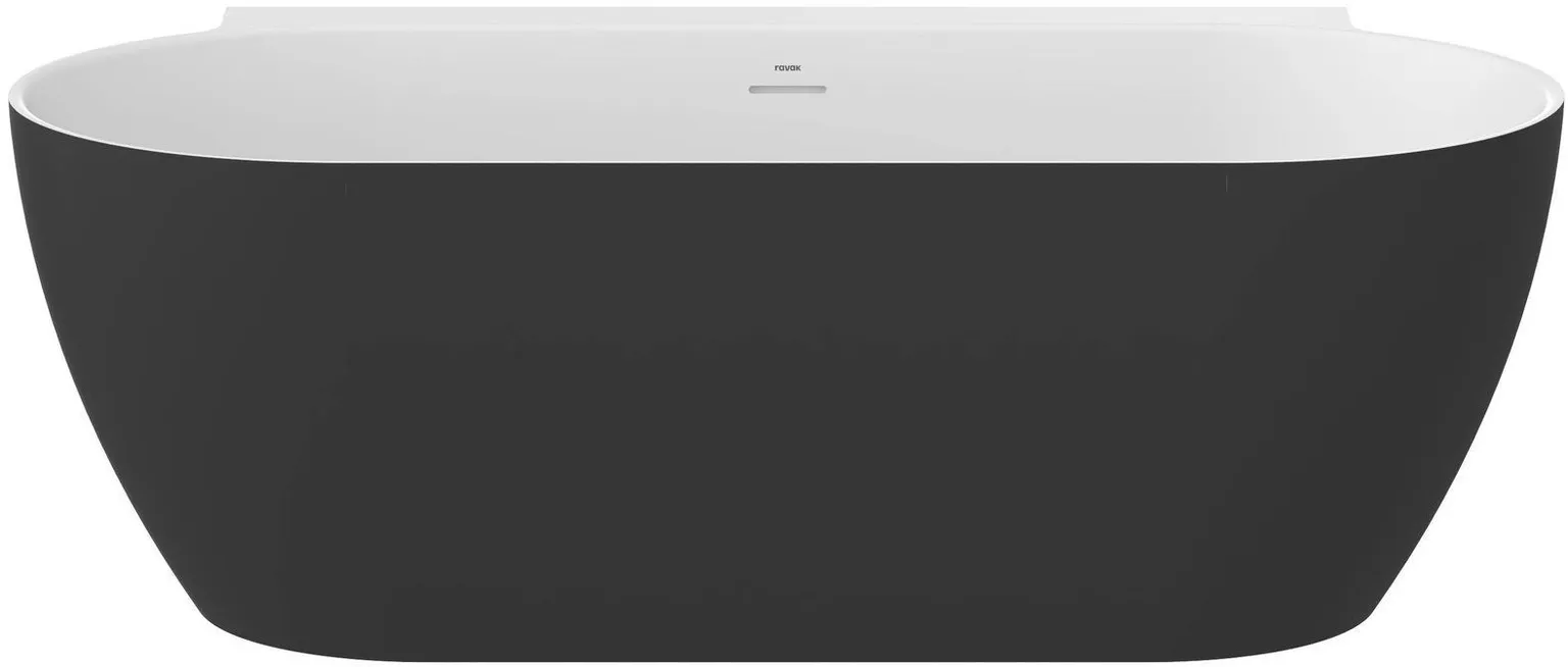 AKRÜÜLVANN RAVAK FREEDOM WALL II TEC 170X87CM MUST/VALGE