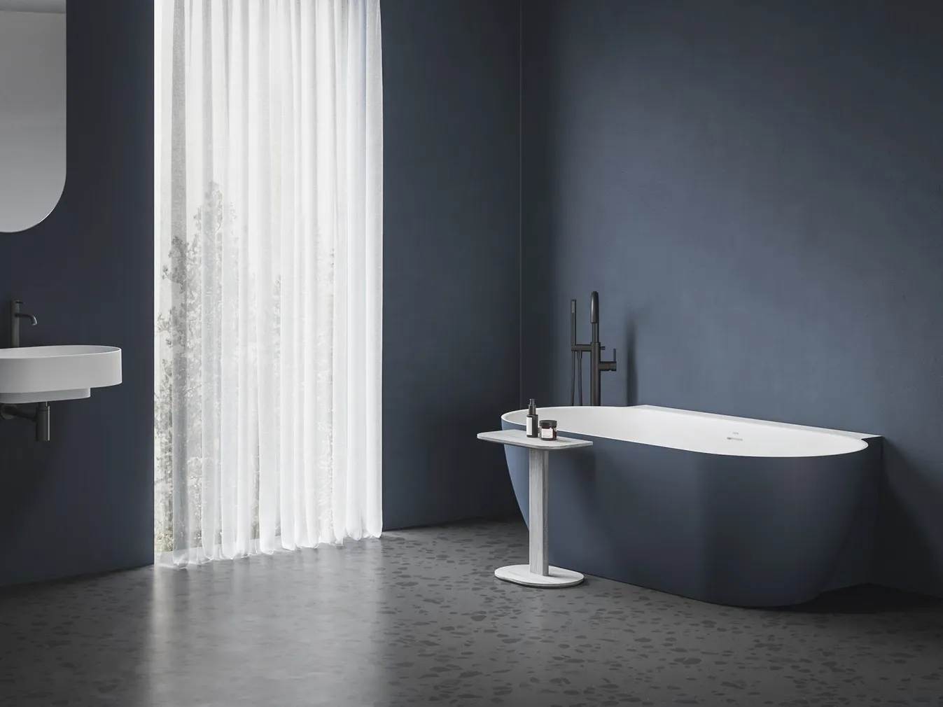 AKRÜÜLVANN RAVAK FREEDOM WALL II TEC 170X87CM DEEPSEA BLUE