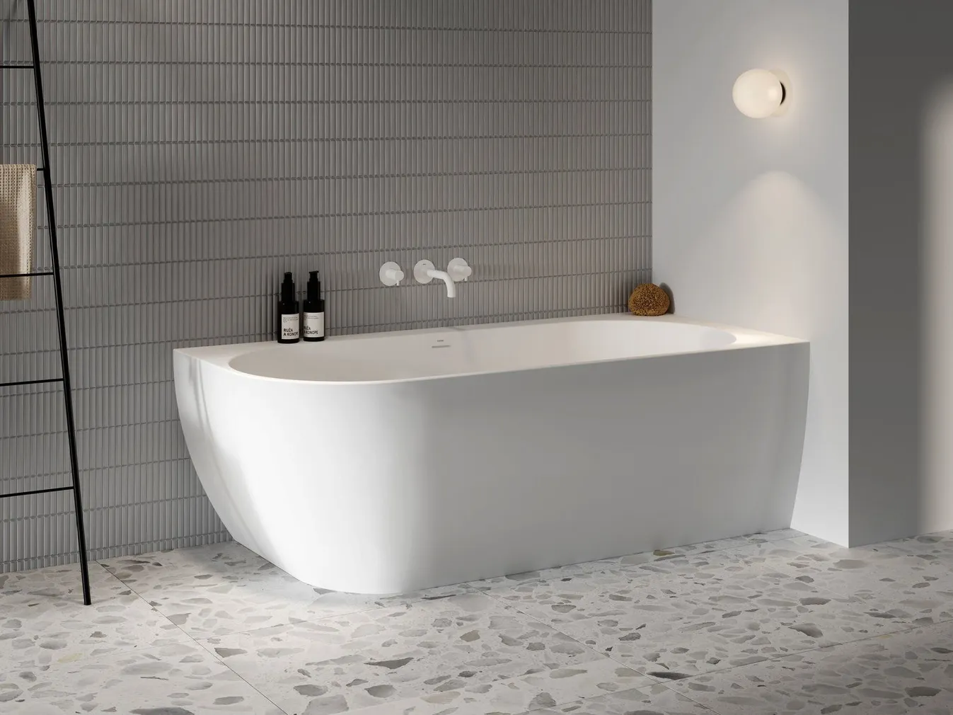 AKRÜÜLVANN RAVAK FREEDOM CORNER R 170X80CM PAREM, VALGE