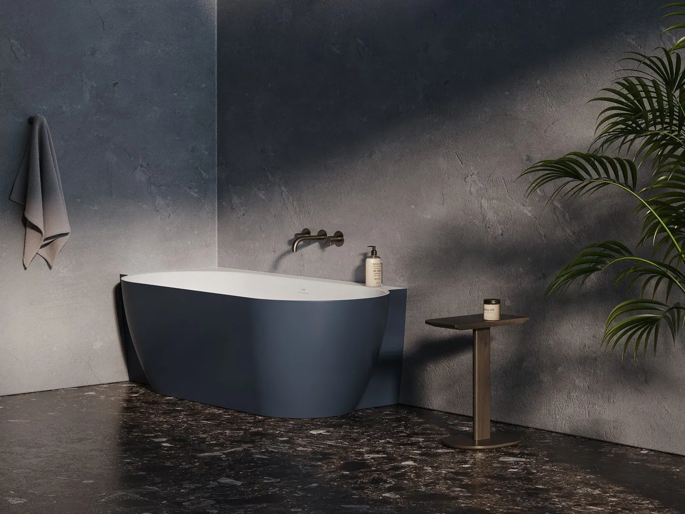 AKRÜÜLVANN RAVAK FREEDOM CORNER II TEC L 175X86CM VASAK, DEEPSEA BLUE