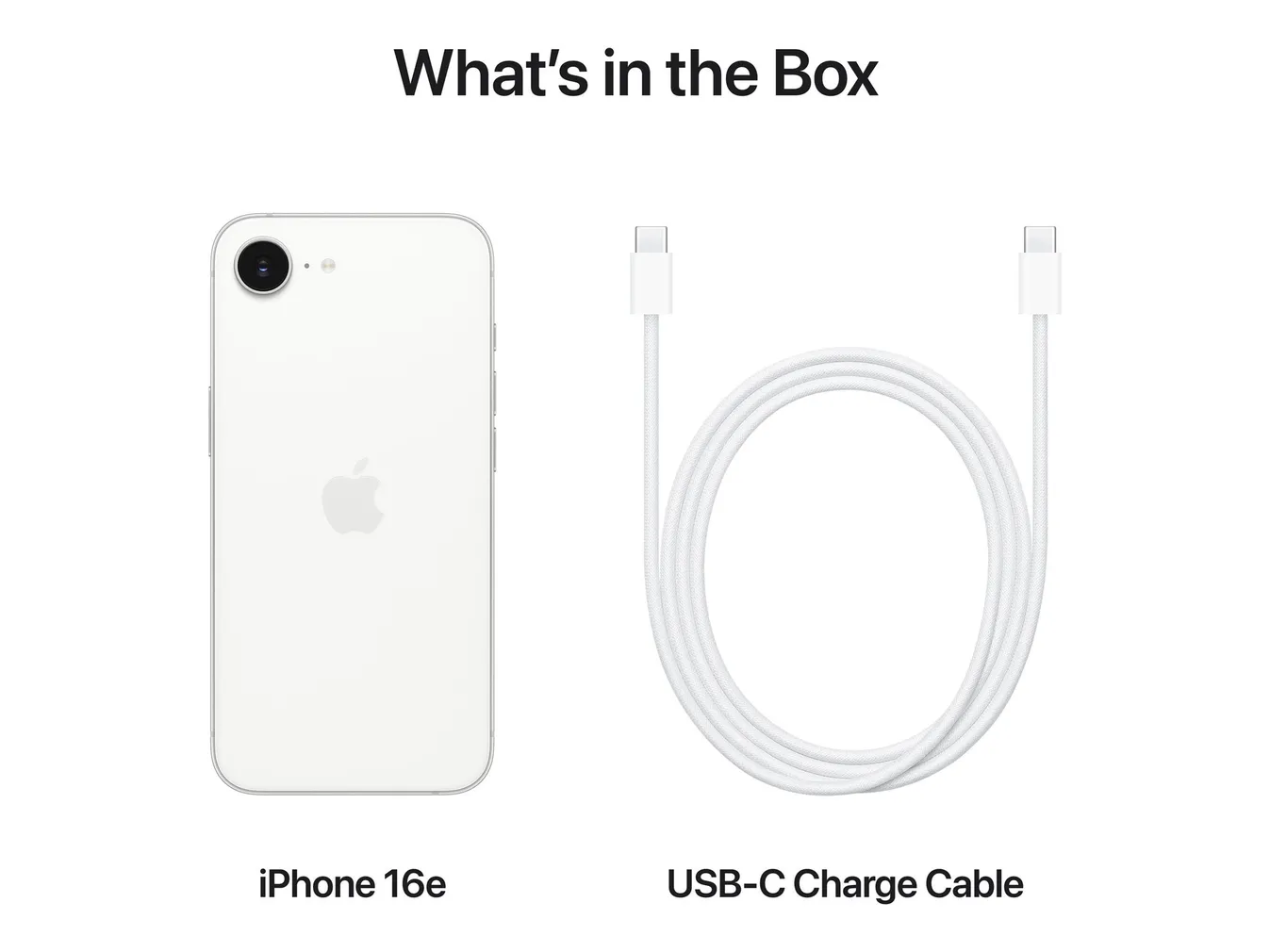 MOBIILTELEFON APPLE IPHONE 16E 512GB WHITE