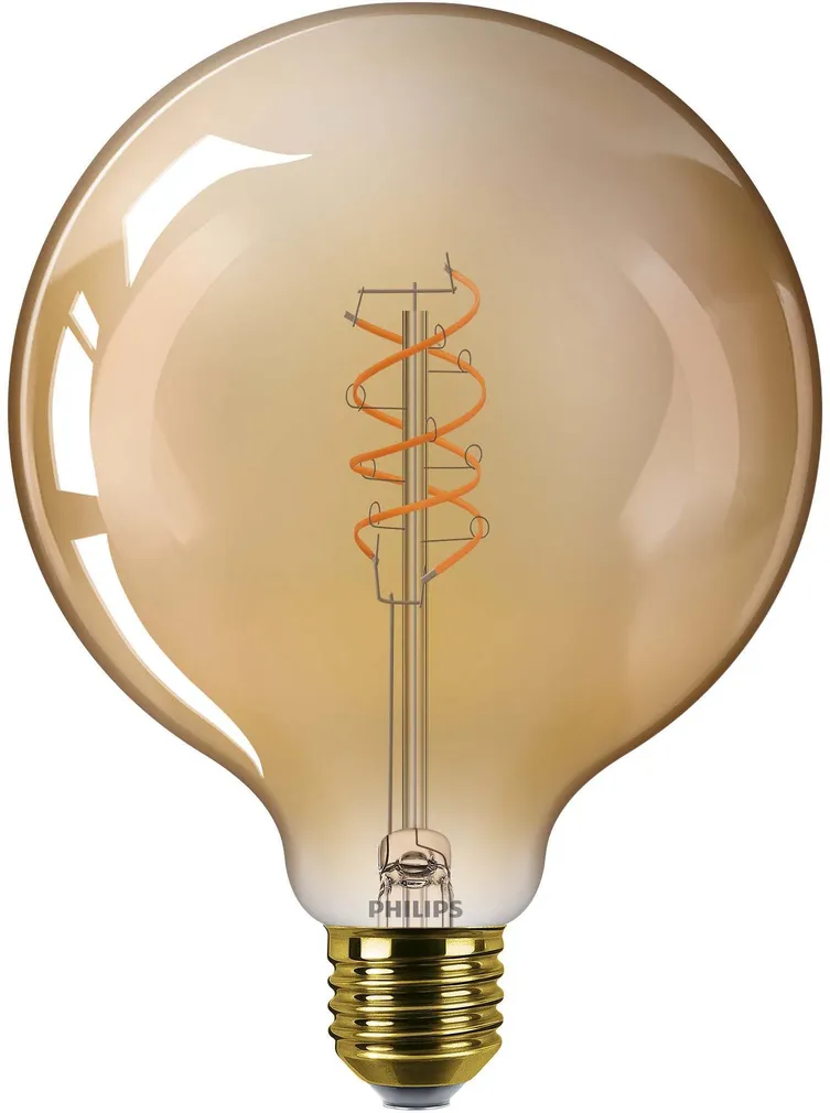 LED LAMP PHILIPS AMBER KULD 60W E27 G125 806LM