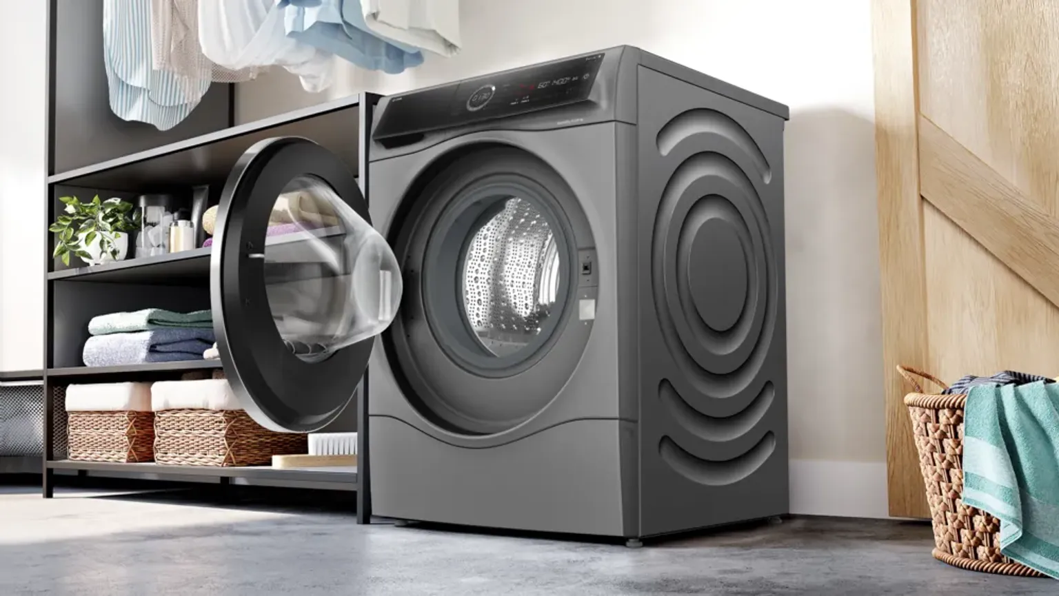 PESUMASIN-KUIVATI BOSCH WNC254ARSN 10,5KG