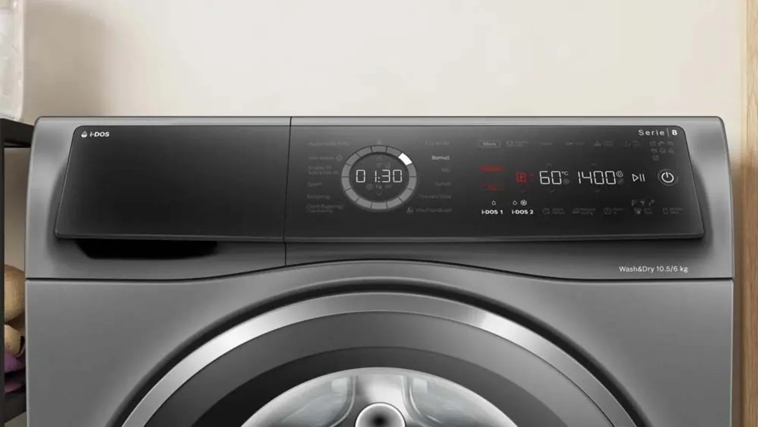 PESUMASIN-KUIVATI BOSCH WNC254ARSN 10,5KG