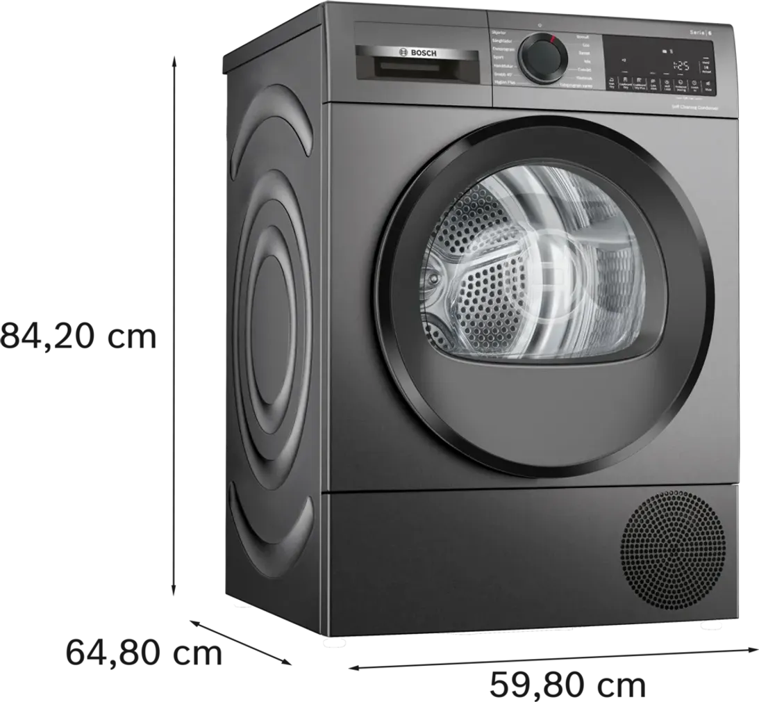 PESUKUIVATI BOSCH WQG245DXSN 9KG