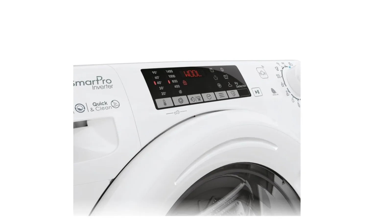 PESUMASIN-KUIVATI CANDY COW 4644TWM6/1-S WI-FI 6KG