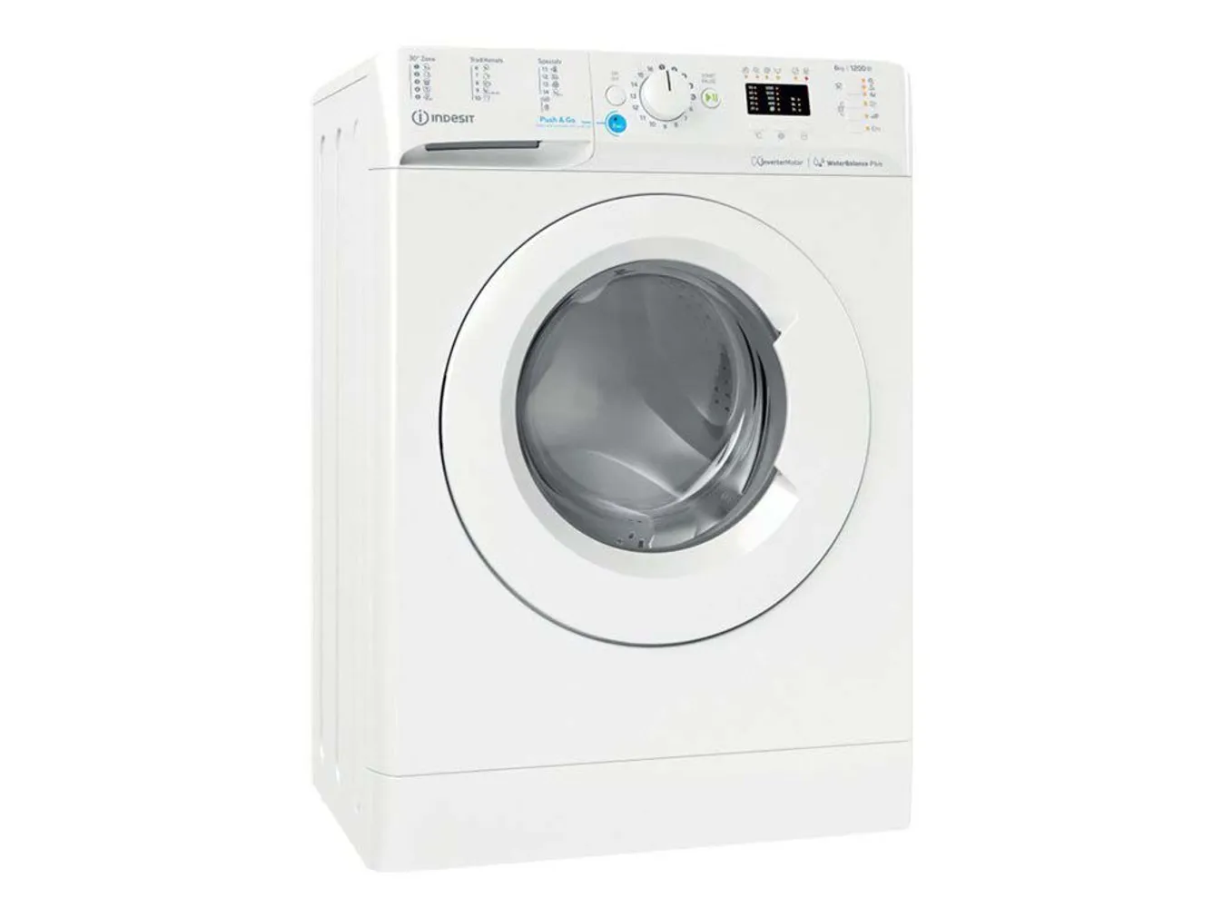 PESUMASIN INDESIT EESTLAETAV BWSA 61294, 6KG