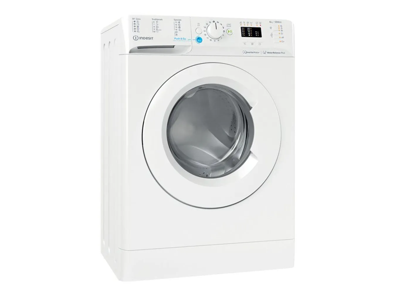 PESUMASIN INDESIT EESTLAETAV BWSA 61294, 6KG