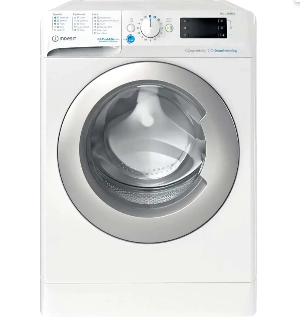 PESUMASIN INDESIT EESTLAETAV BWE 91496X, 9KG