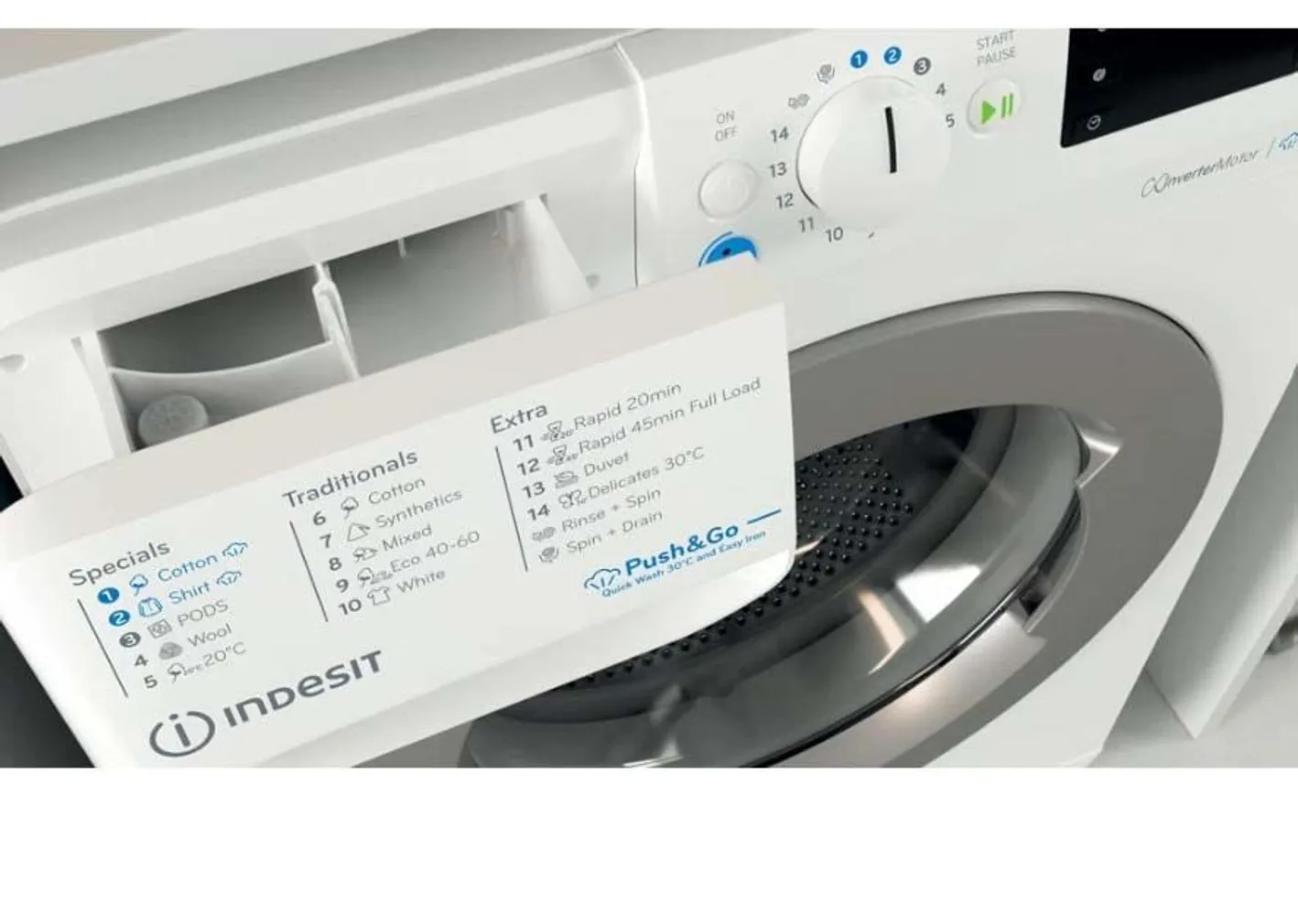 PESUMASIN INDESIT EESTLAETAV BWE 91496X, 9KG