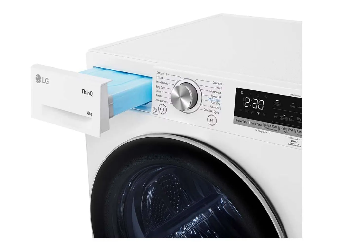 PESUKUIVATI LG RH80V9AV3N WI-FI 8KG