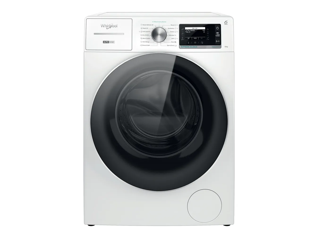 PESUMASIN WHIRLPOOL EESTLAETAV W8 99AD SILENCE 9KG