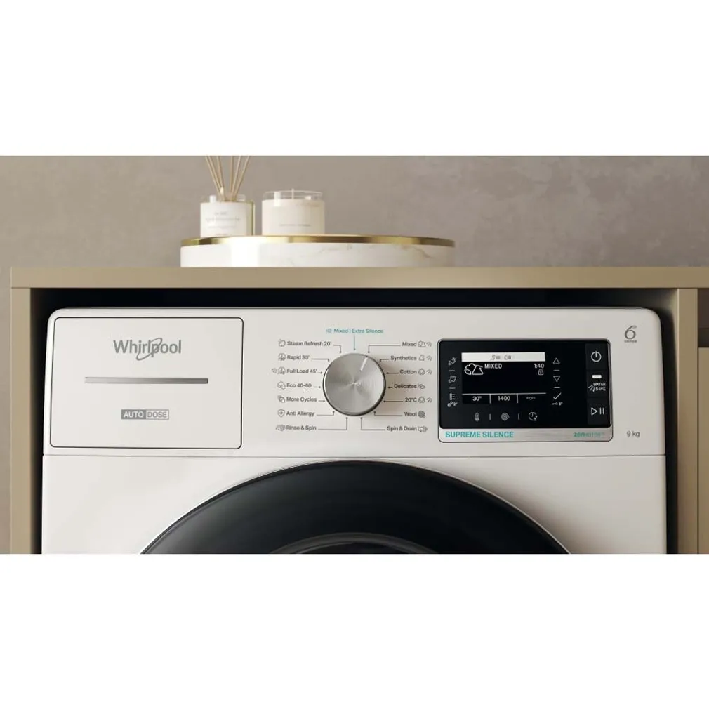 PESUMASIN WHIRLPOOL EESTLAETAV W8 99AD SILENCE 9KG