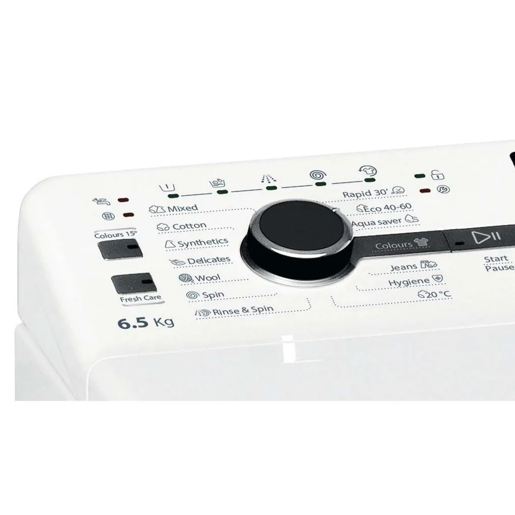 PESUMASIN WHIRLPOOL PEALTLAETAV TDLRB 65242BS, 6,5KG