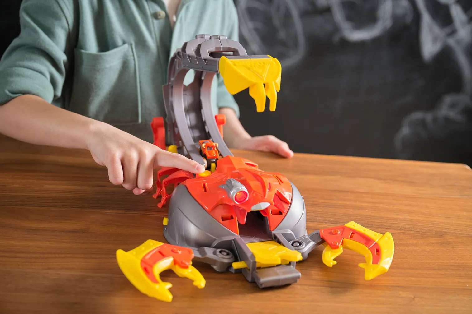 MÄNGUKOMPLEKT MONSTER JAM VENOM VELOCITY SCORPION