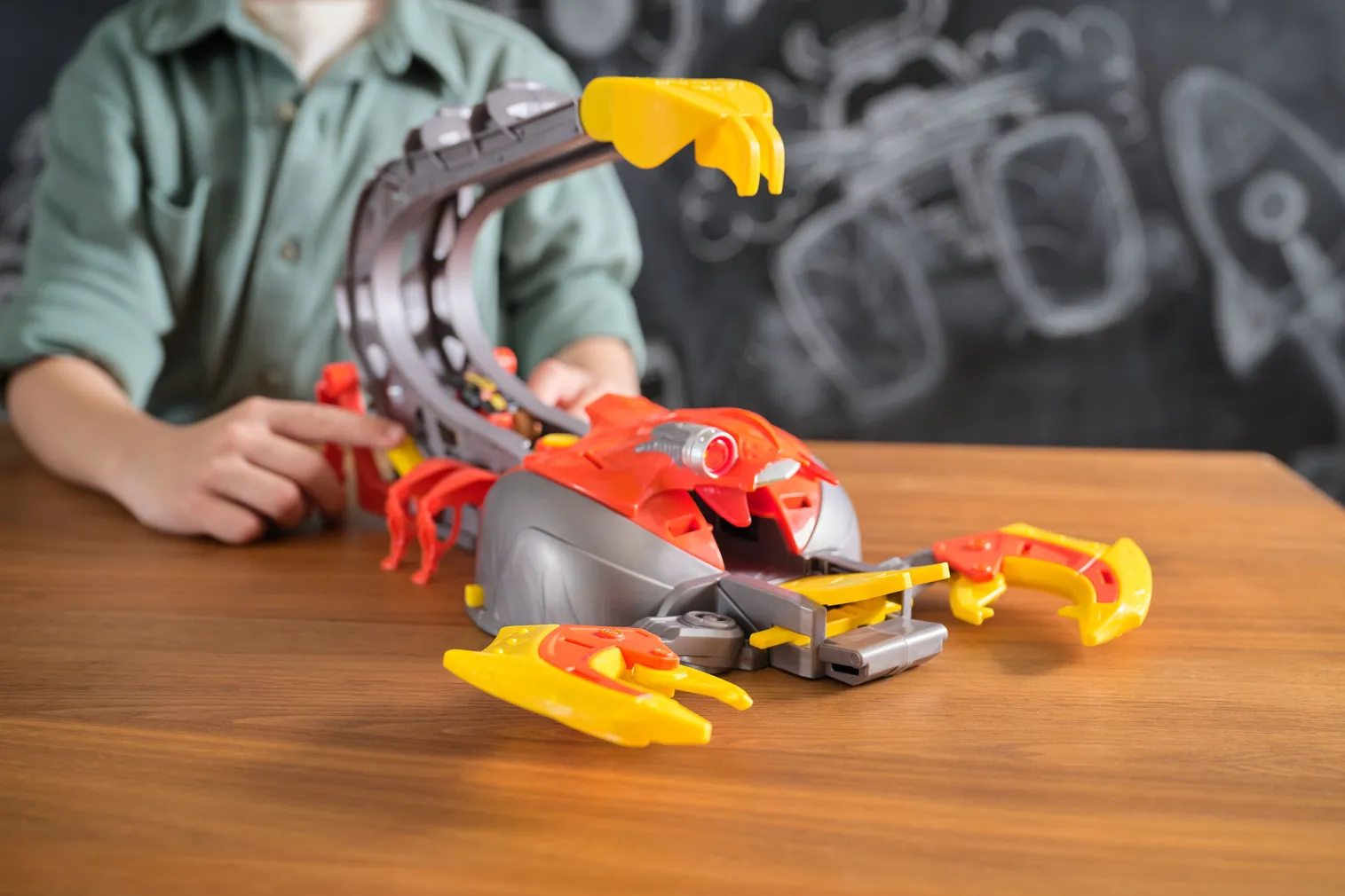 MÄNGUKOMPLEKT MONSTER JAM VENOM VELOCITY SCORPION