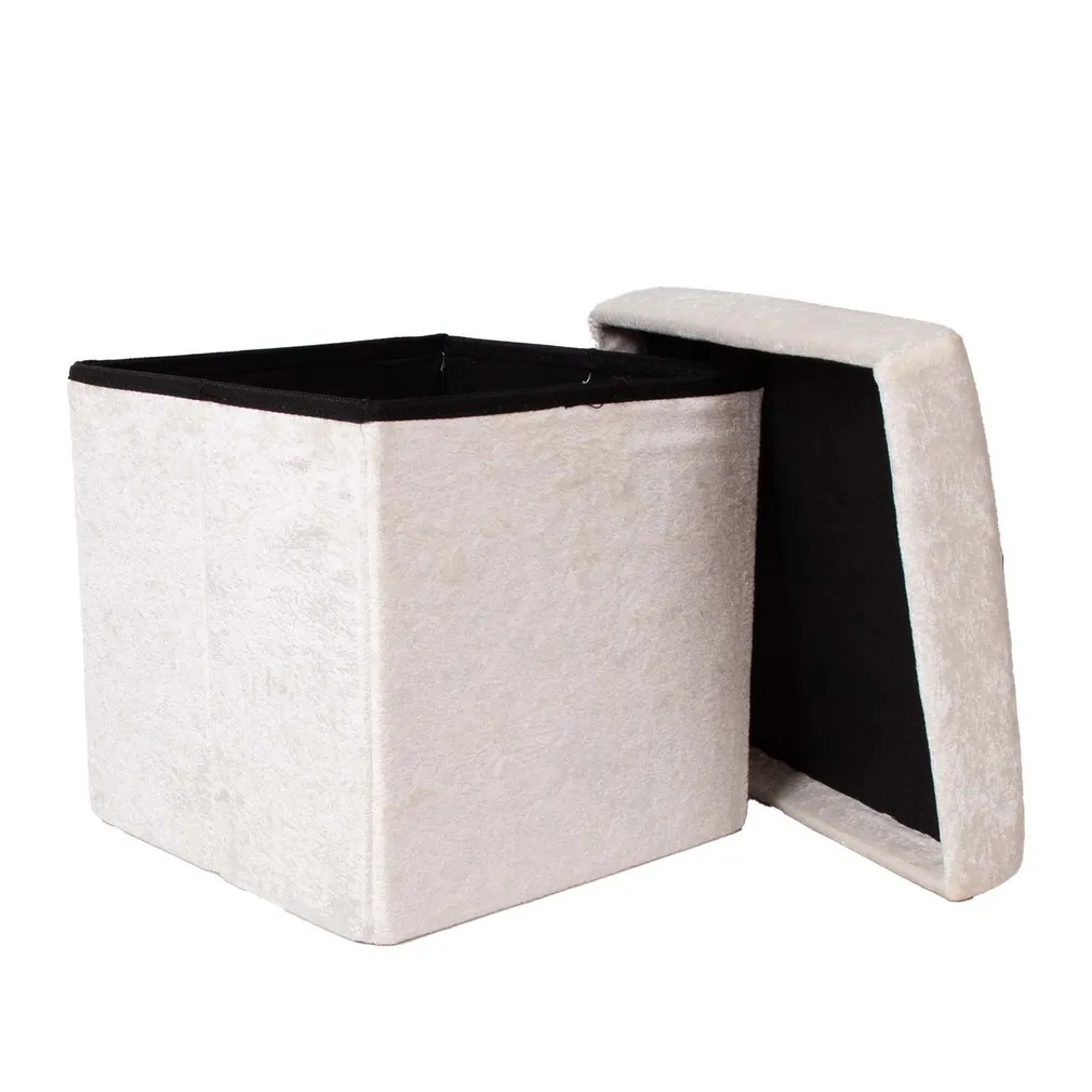 TUMBA JESSE PANIPAIGAGA 30X30XH30CM, VALGE