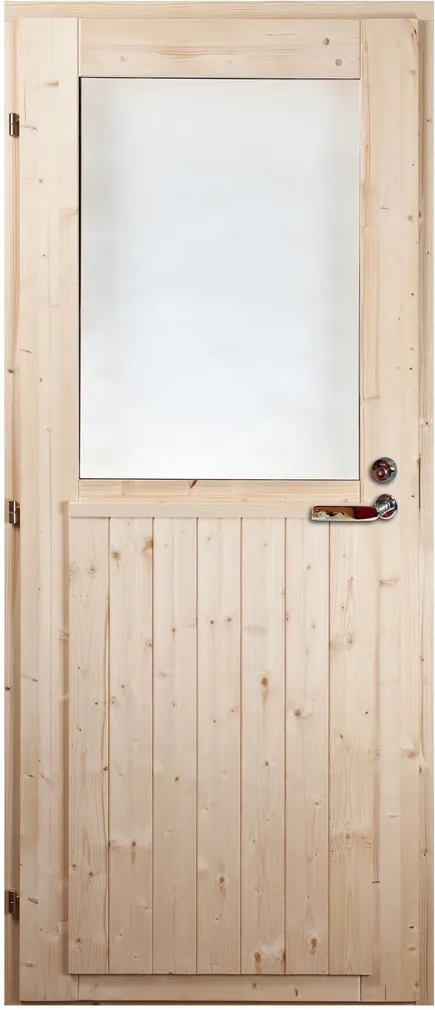 VÄLISUKS NORDIC TIMBER PRODUCTS PUIDUST SUURE KLAASIGA 8X19 VASAK