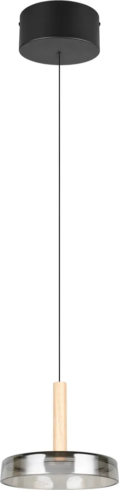 RIPPVALGUSTI CELESTE LED 1 MATT MUST KLAAS/KROOM/PUIT