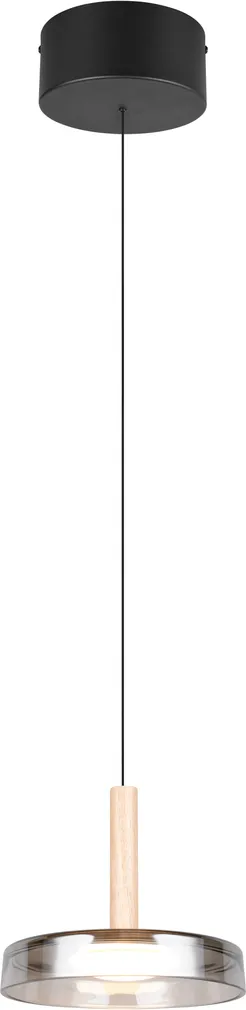 RIPPVALGUSTI CELESTE LED 1 MATT MUST KLAAS/KROOM/PUIT