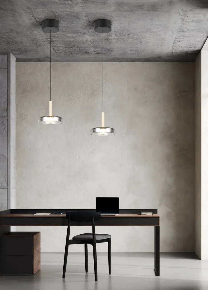 RIPPVALGUSTI CELESTE LED 1 MATT MUST KLAAS/KROOM/PUIT