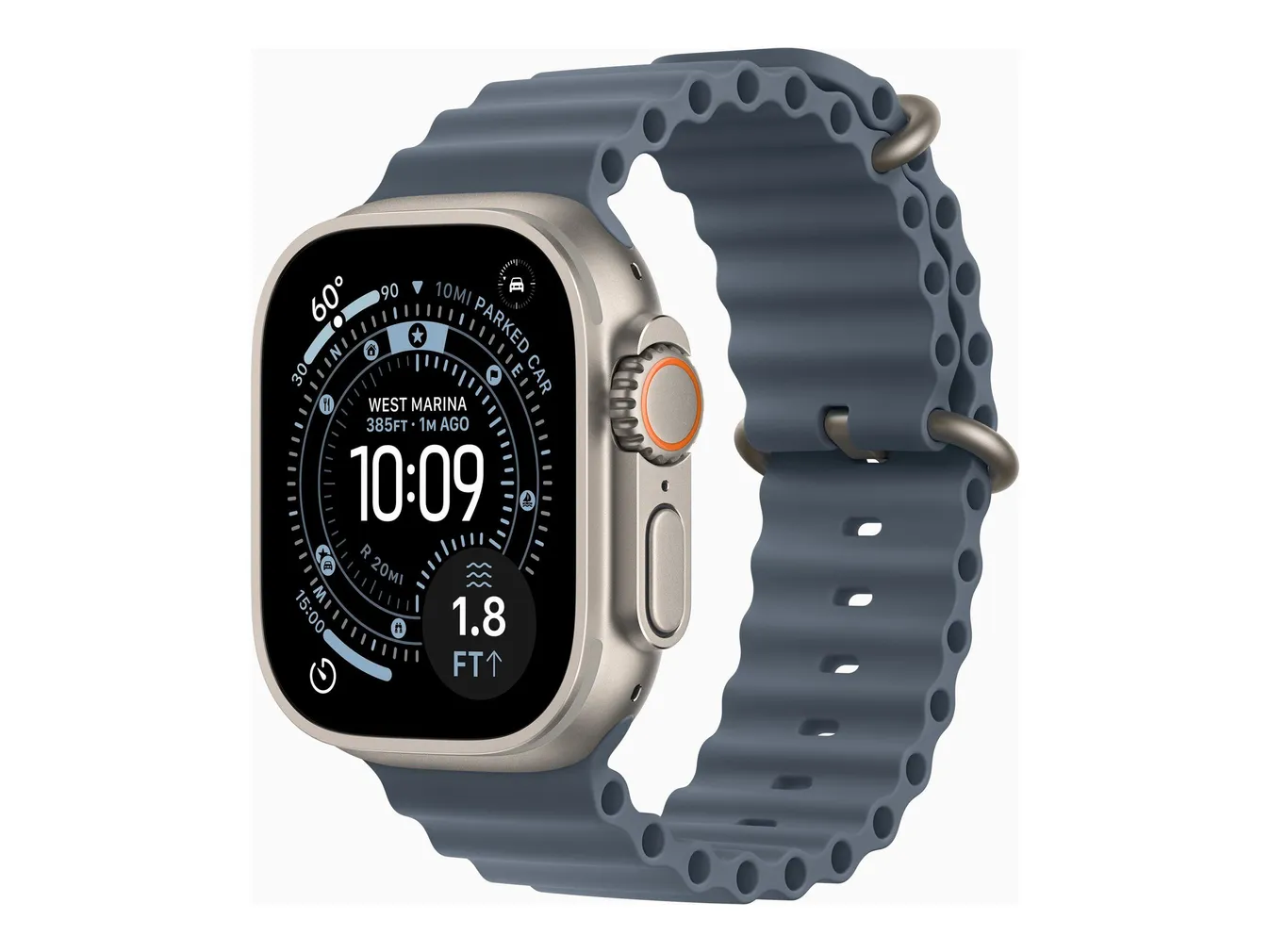 NUTIKELL APPLE WATCH ULTRA 3 TITANIUM 49MM BLUE/GREY